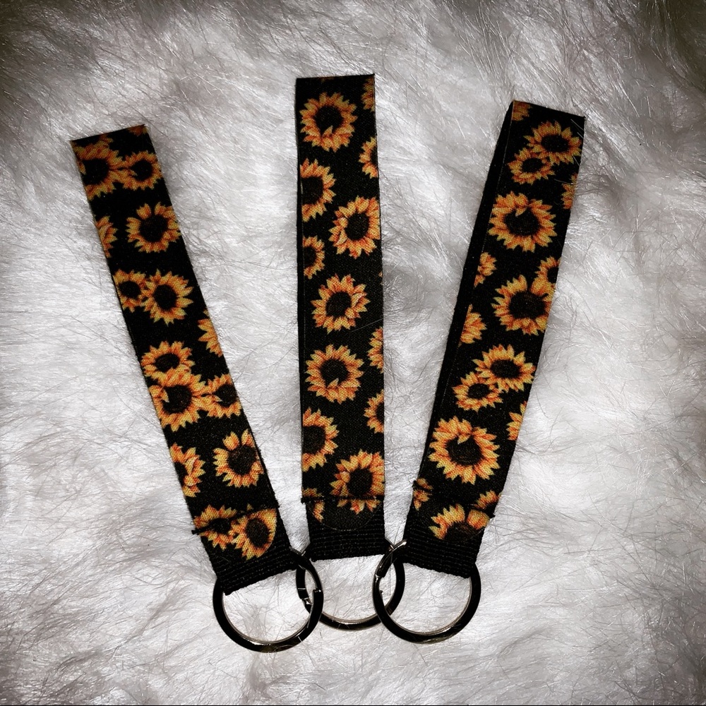 Sunflower keychains